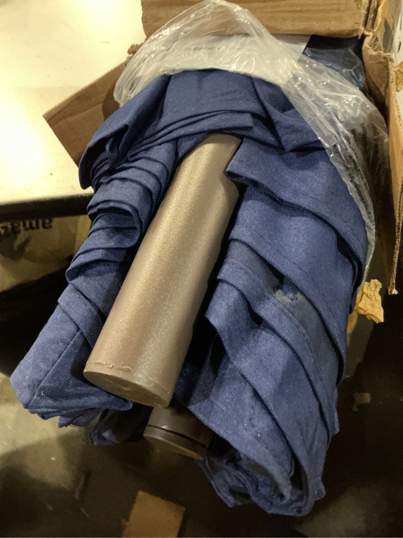 Condition photo showing Good Condition for areshark 9 ft patio umbrella for outdoor, outdoor umbrella with push button tilt and crank, outdoor patio umbrellas with 8 sturdy ribs for market, garden, deck, backyard, pool (navy) navy 9ft