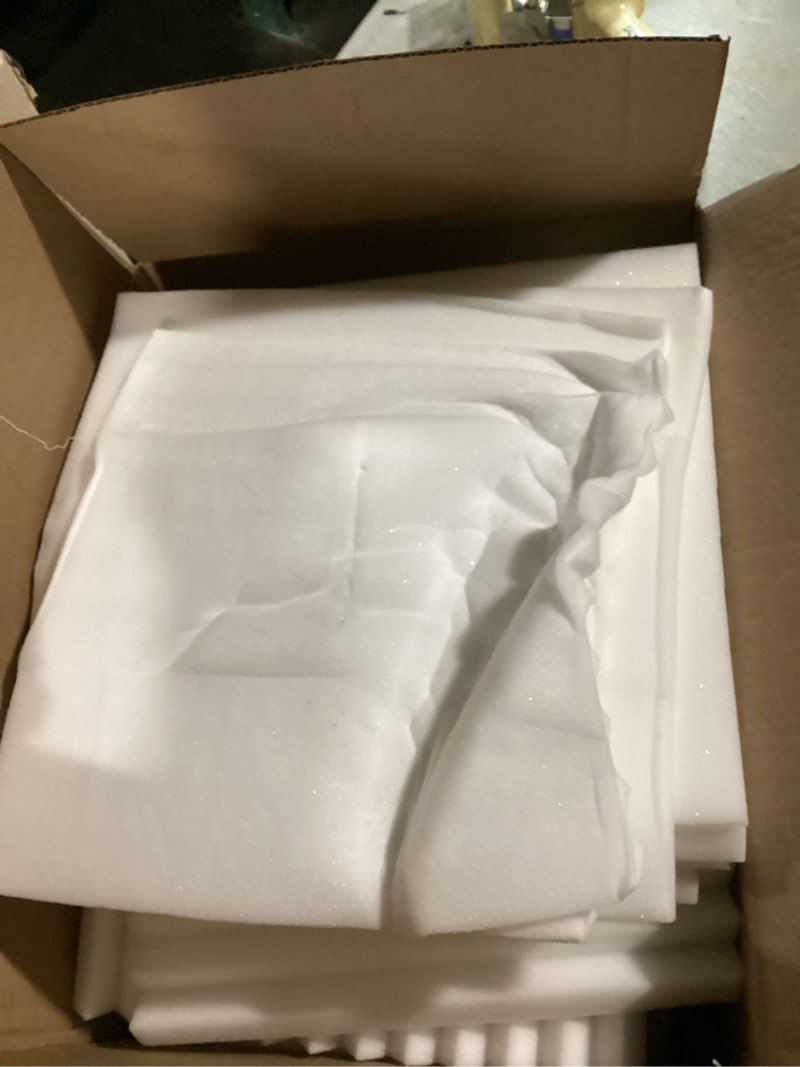 Condition photo showing Good Condition for 96 Pack Sound Proof Foam Panels for Walls, 1 X 12 X 12 Inches Acoustic Foam Panels, High Density Acoustic Panels Sound Absorbing, Noise Cancelling Studio Wedges, White (NOT INCLUDE ADHESIVE) 96Packs ALL White