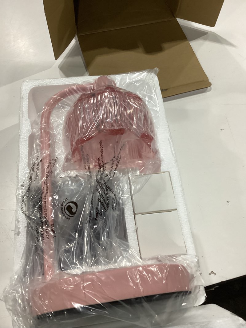 Condition photo showing New/Like New for Pink Candle Warmer Lamp with Timer and Dimmer,Mother's Day Gifts for Mom/Wife, Melt Wax Warmer Lamp with 2 Bulbs for Candle Jars House Warming New Home Decor Pink flower