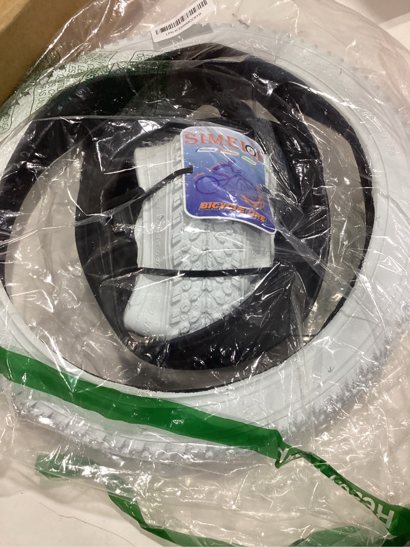 Condition photo showing Good Condition for 16x1.95 18x1.95 20x1.95 inch 2 pack white bike tires and tubes av 32mm valves for trail urban pavement kid's replacement bicycle tyres compatible with 18/20x1.75/1.95/2.0/2.125 wheel white 16x1.95