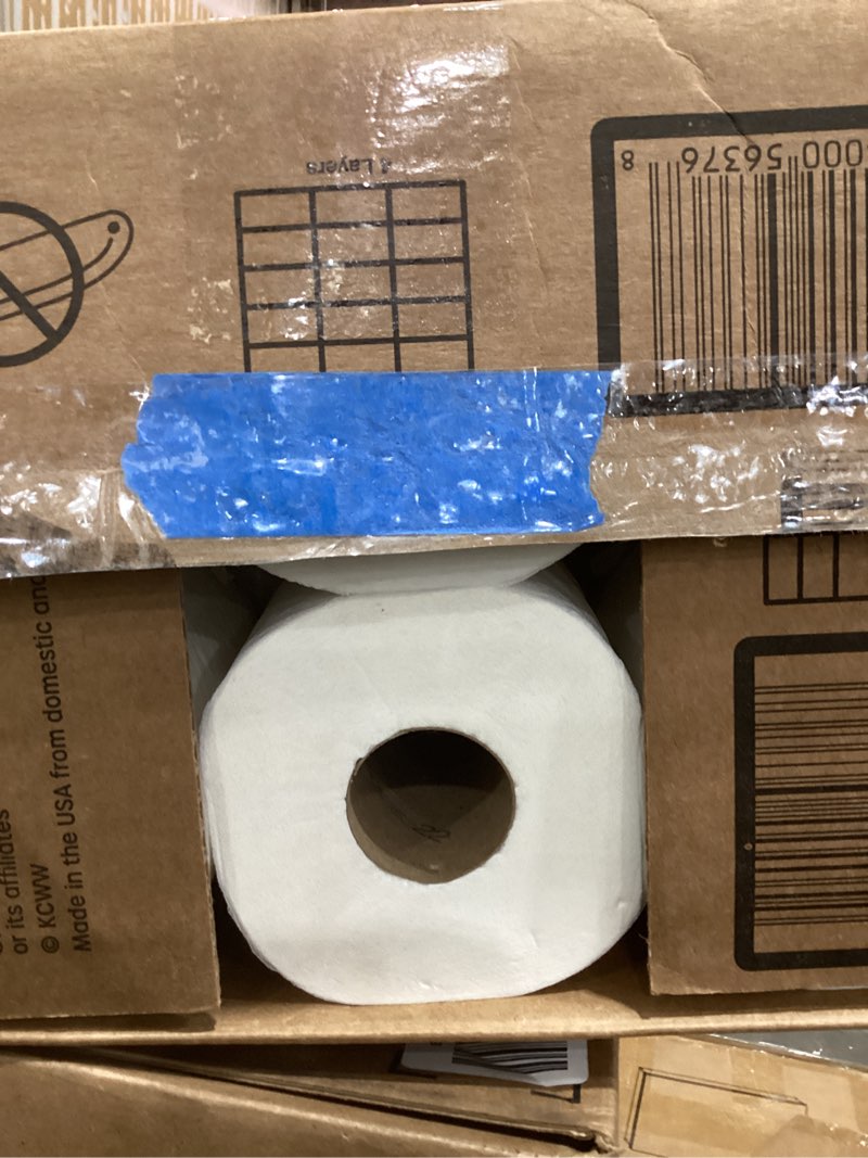 Condition photo showing As Is for Scott 1000 Toilet Paper, 18 Rolls, Septic-Safe, 1-Ply Toilet Tissue Regular 1000 Sheets (Pack of 18)