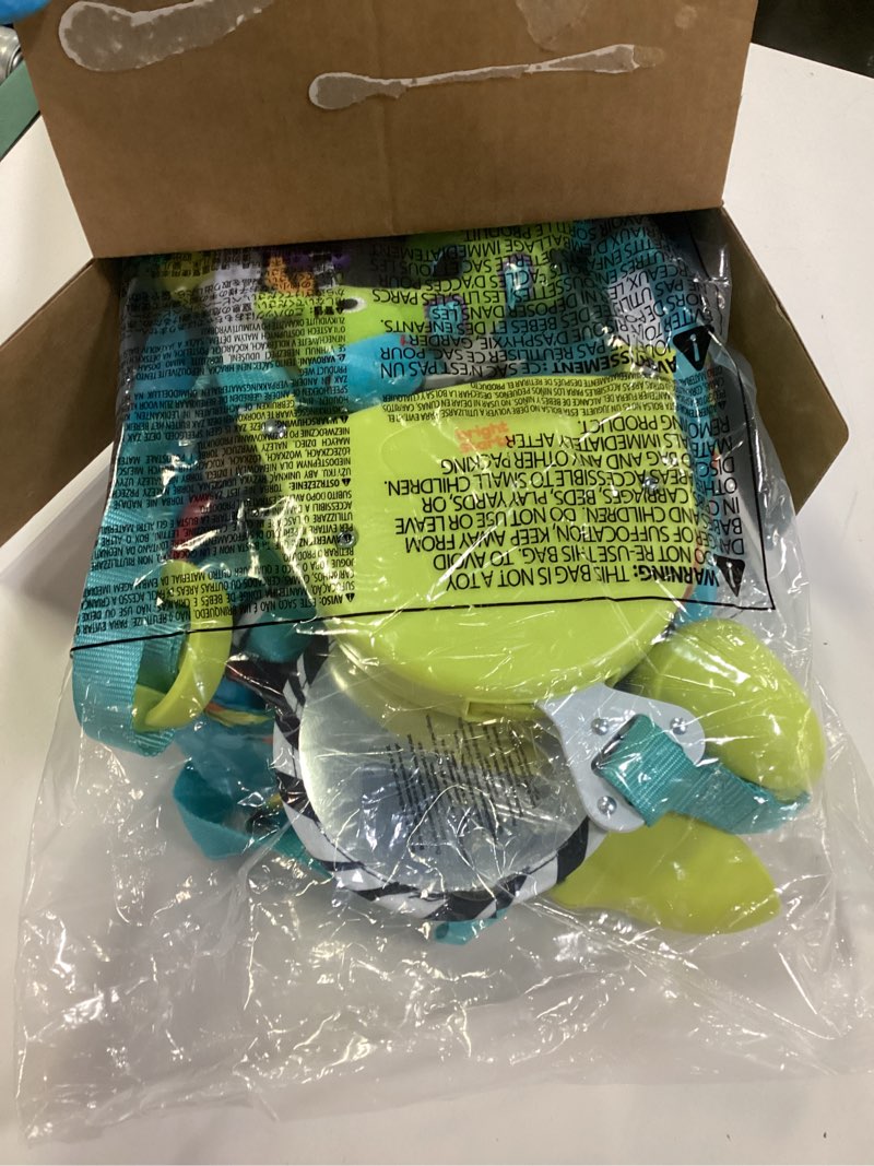 Condition photo showing Good Condition for bright starts bounce 'n spring deluxe door jumper for baby with adjustable strap, 6 months and up, max weight 26 lbs