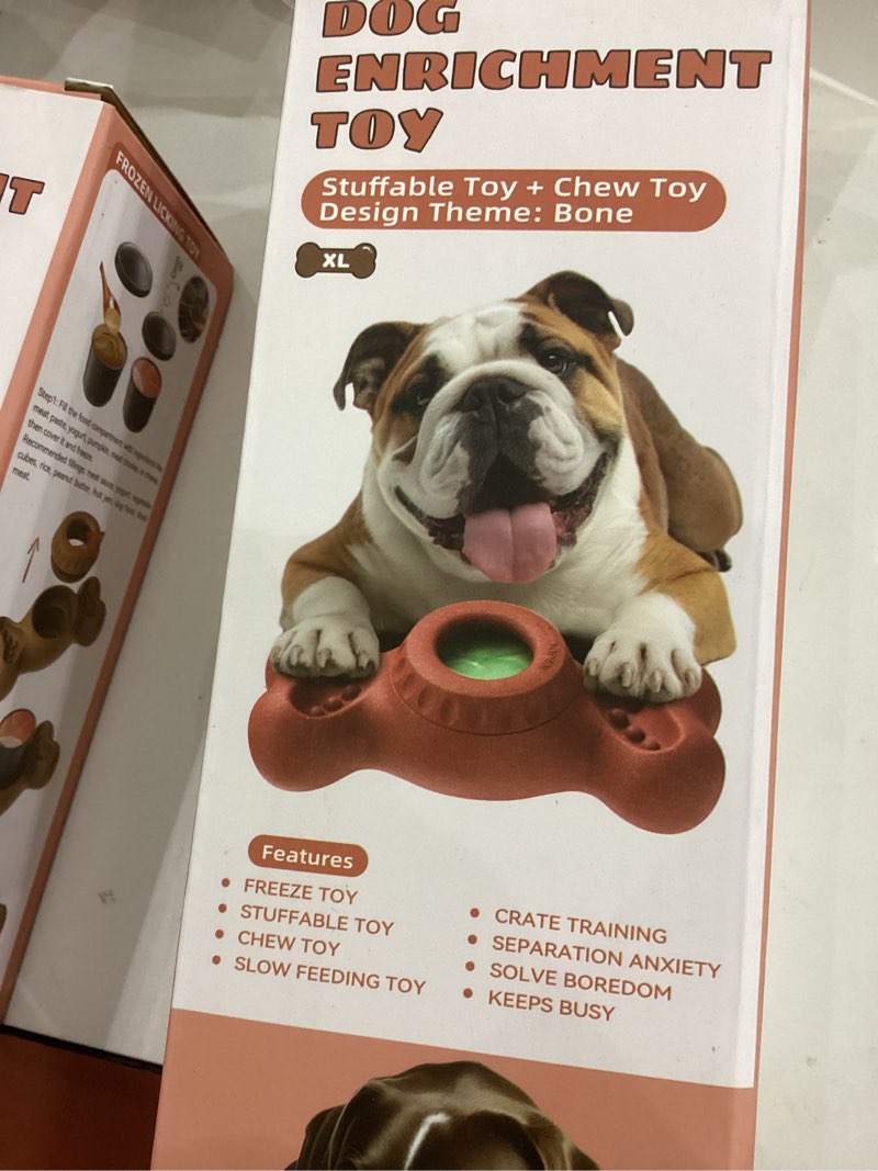 Condition photo showing New/Like New for Dog Chew Toys, Frozen Dog Toy, Interactive Indestructible Toys to Keep Them Busy,Puppy Teeth Chew Toy for Small Medium Large Breed