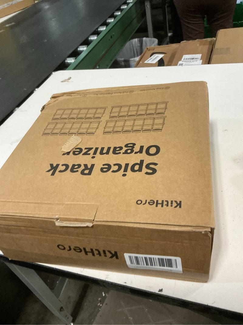 Condition photo showing New/Like New for Wooden Lid Magnetic Spice Rack with 24 Jars, 216 Labels, 1 Steel Funnel for Refrigerator?Microwave Oven - Full Set of Spice Organizer 24 Wooden-Cap Jars 4 Racks