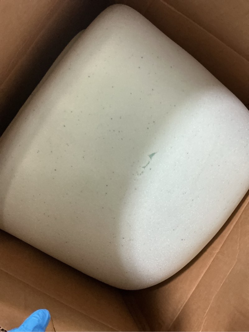 Condition photo showing As Is for LUCID 2 Inch Zoned Gel Memory Foam Mattress Topper, King 2 Inch King Gel