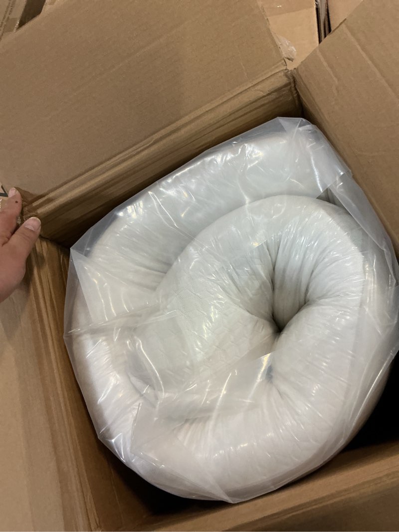 Condition photo showing Good Condition for gaeste 8 inch full cooling gel memory foam mattress for cool sleep medium firm certipur-us certified foam, mattress in a box pressure relief removable cover no fiberglass (full, 8 in) white full 8" - memory foam