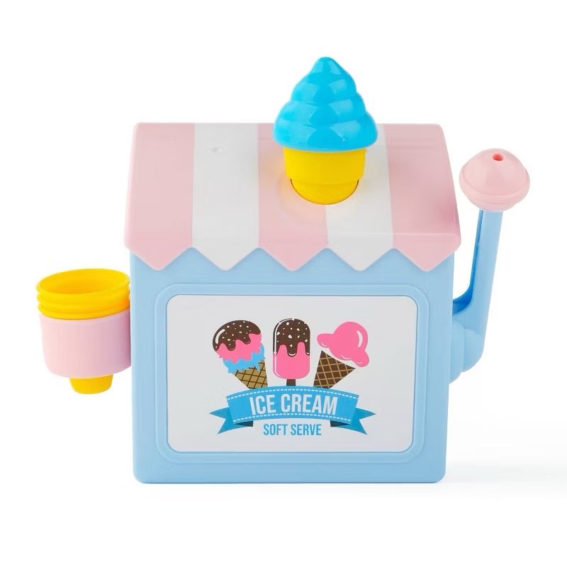 Case Pack Of 8))Bath Ice Cream Bubble Maker Different Color 