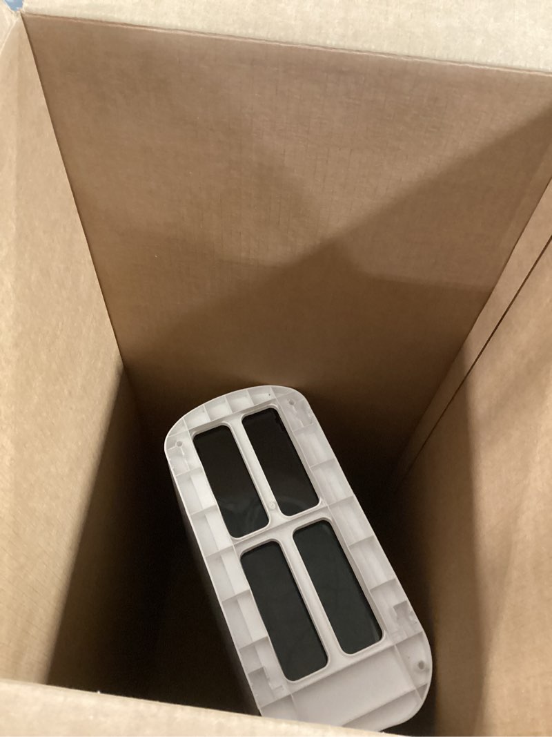 Condition photo showing As Is for 3-tiers narrow bathroom floor storage cabinet 7.1? plastic drawers organizer with tissue box and wheels slim waterproof bathroom cabinet for small kitchen laundry living room toilet gap