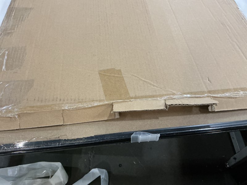 Condition photo showing As Is for upsimples 24x36 Poster Frame Black 3 Pack, Scratch-Proof Picture Frames 24 x 36 for Photo Gallery - Slide-In Strips, Horizontal or Vertical Wall Mounting Black 24x36