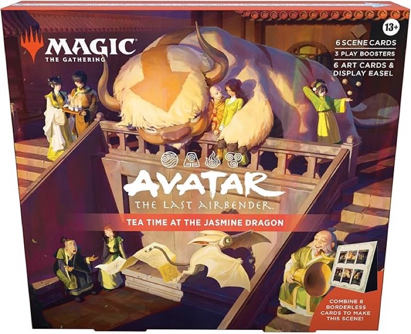 Magic: The Gathering | Avatar: The Last Airbender Scene Box 2 - Tea Time at The Jasmine Dragon | 6 F