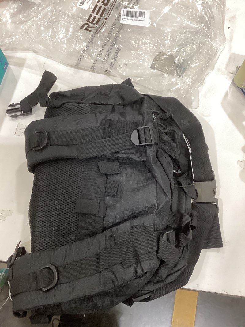 Condition photo showing New/Like New for REEBOW GEAR Military Tactical Backpack Large Army 3 Day Assault Pack Molle Bag Backpacks Black