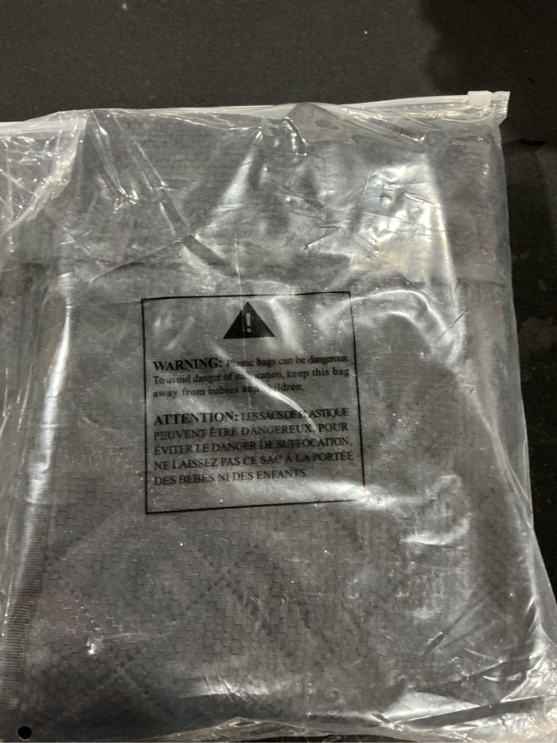 Condition photo showing Good Condition for Waterproof Front Seat Car Cover, Full Protection Dog Car Seat Cover with Side Flaps, Waterproof Dog Car Seat Cover, Captain Seat Covers for Cars, Trucks, SUVs (Black) black*1