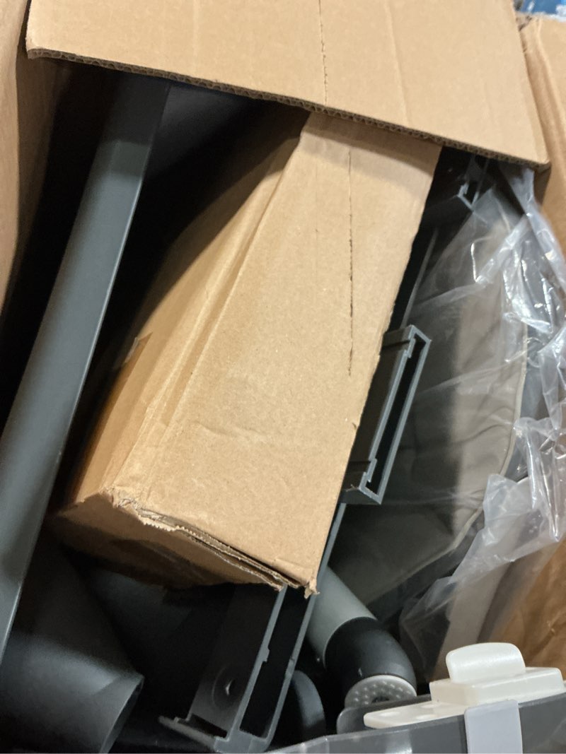 Condition photo showing Good Condition for gofirst 6 in 1 baby high chair,convertible high chairs for babies and toddlers/booster seat/table and chair set,babies feeding chair/5-point harness,4-position removable tray&pu cushion baby highchair grey