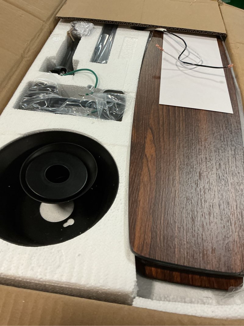 Condition photo showing Good Condition for fanbulous 52" outdoor ceiling fans with lights and remote control,ip65 wet rated waterproof ceiling fan with 6-speed dc motor, farmhouse gazebo fan for porch patios pavilion?black? black 52 inch