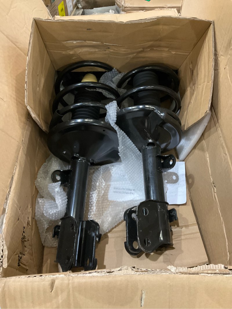 Condition photo showing As Is for mostplus 4 set rear and front quick complete struts shocks absorbers 171597 171598 344353 37218 compatible for 1999-2004 honda odyssey front struts(set of 2) 1999-2004