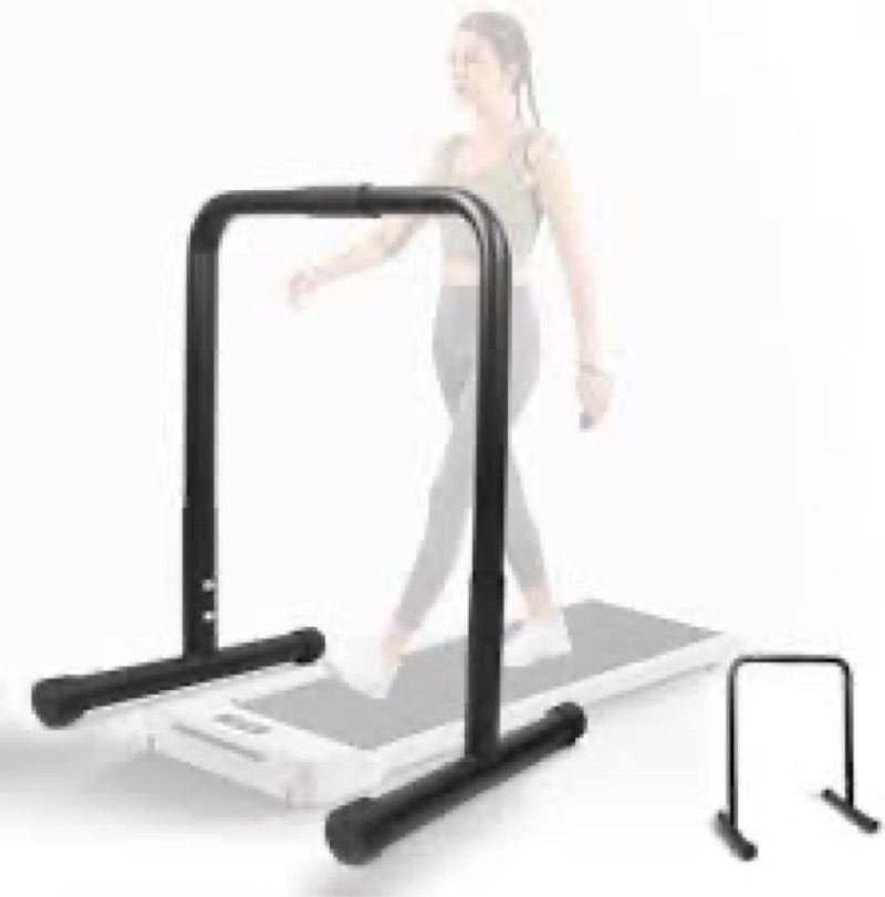 Walking Pad Handle Bar Attachment Only, Fits Walking Mats up to 21.5 inches, Walking Mat Steady Rail