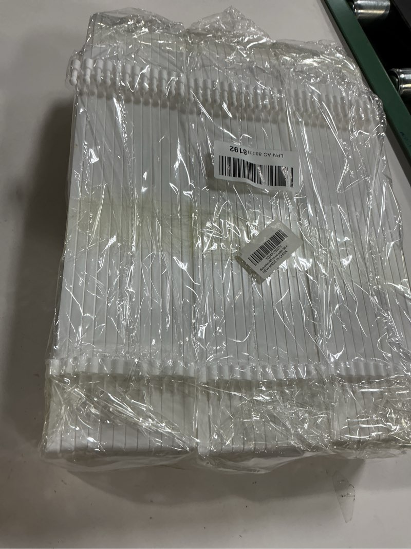 Condition photo showing New/Like New for Extra Height 16” Christmas Tree Fence, 36pcs Christmas Tree Gate, White Christmas Fence Decorations for Cat, Small Dog, Suit for Christmas, Birthday, Wedding Decoration