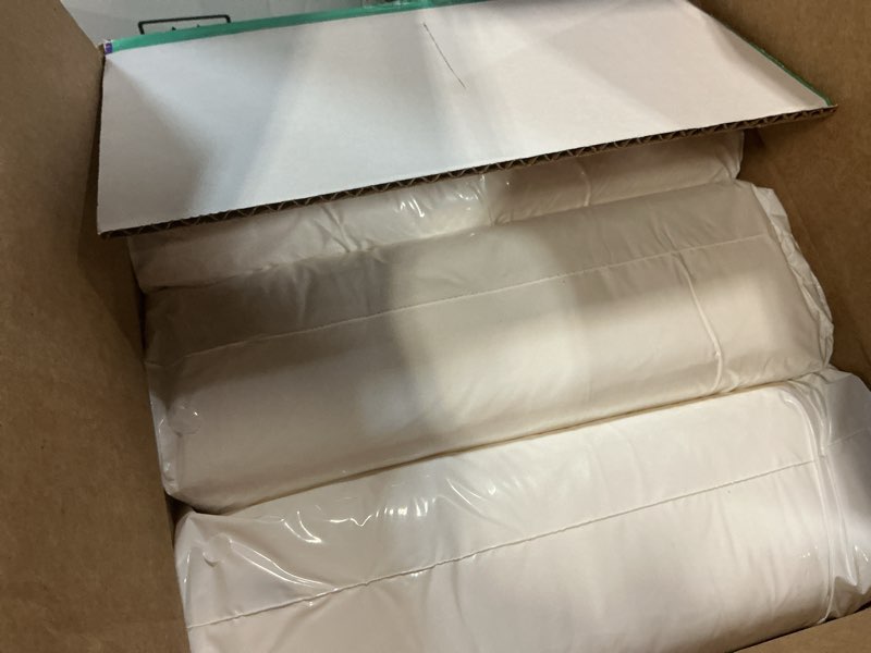 Condition photo showing New/Like New for sposie overnight diaper booster pads, stops leaks and bedwetting, original adhesive-free absorbent inserts, helps reduce nighttime changes and rash, use with sizes 4-6, made in u.s.a. 90 ct. 90.0