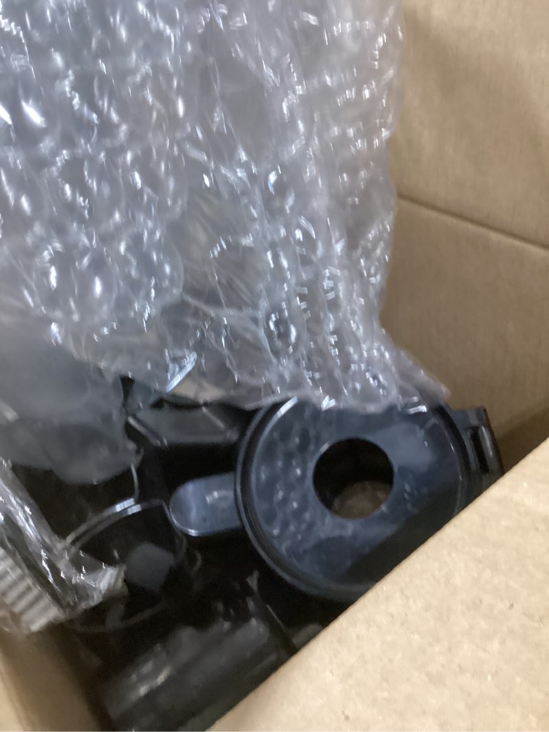 Condition photo showing As Is for Juicer Machines with 5.8" Large Feed Chute, Cold Press Juicer for Whole Vegetables and Fruits 400W, Slow Masticating juicer Easy to Clean Juice Extractor Machine High Juice Yield Titanium Gray