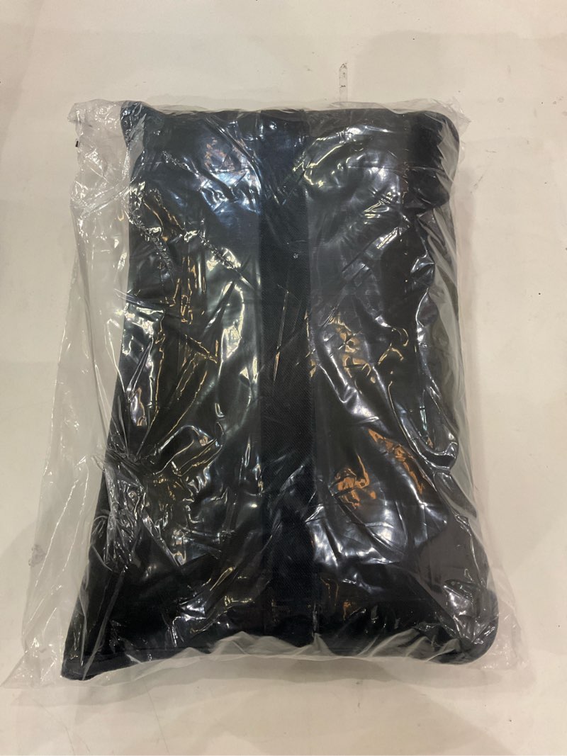 Condition photo showing New/Like New for Elvasa Travel Blanket and Pillow Set – Compact Lightweight Throw for Train, Car – Small, Portable Fleece – Long Flight Must Haves – Airplane Comfort Kit – Multi-Use Quillow for Travel (Black)