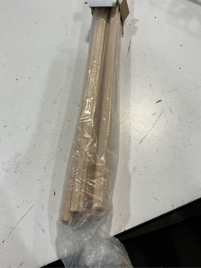 Condition photo showing As Is for meeden wood easel stand for display: wooden display tripod stand for posters pictures paintings - wedding decor holder for welcome sign natural color