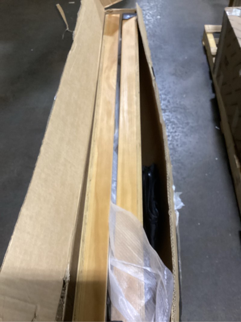 Condition photo showing As Is for GoSports 4 ft x 2 ft Regulation Size Wooden Cornhole Boards Set with Light Brown Finish - Includes Carrying Case (Choose Your Colors) No Bean Bags 4 ft x 2 ft