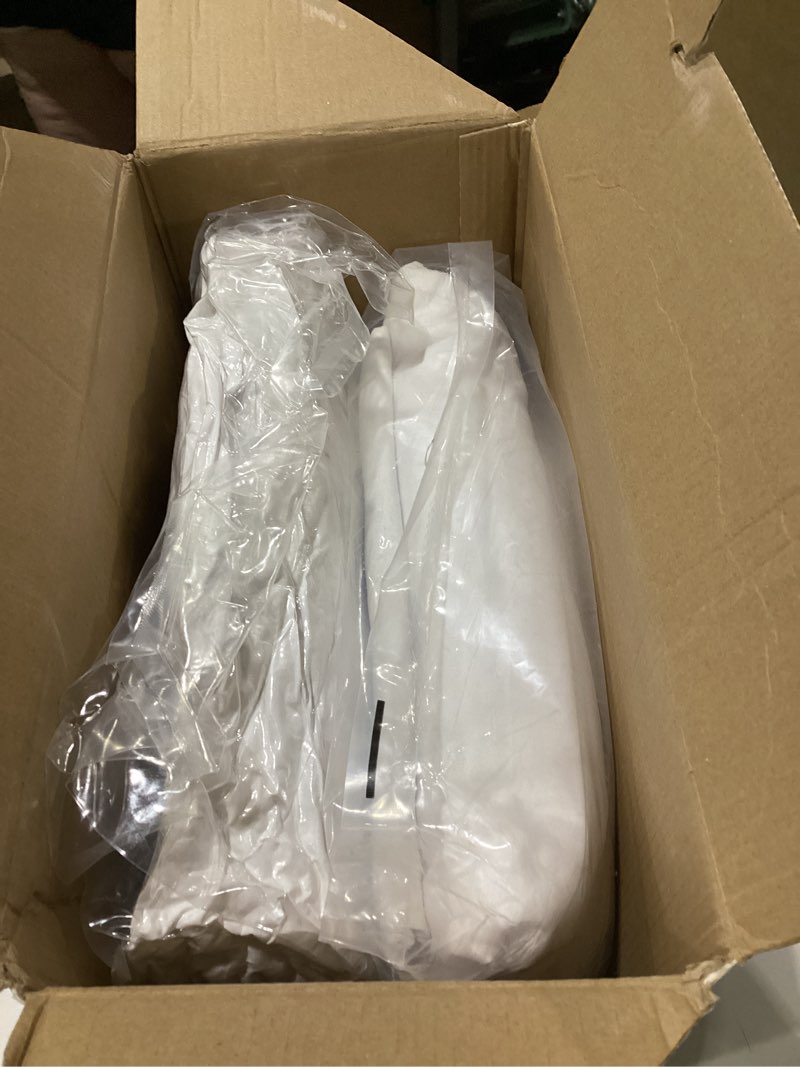 Condition photo showing New/Like New for Love's cabin King Size Comforter Set White, 7 Pieces King Bed in a Bag, All Season King Bedding Sets with 1 Comforter, 1 Flat Sheet, 1 Fitted Sheet, 2 Pillowcase and 2 Pillow Sham