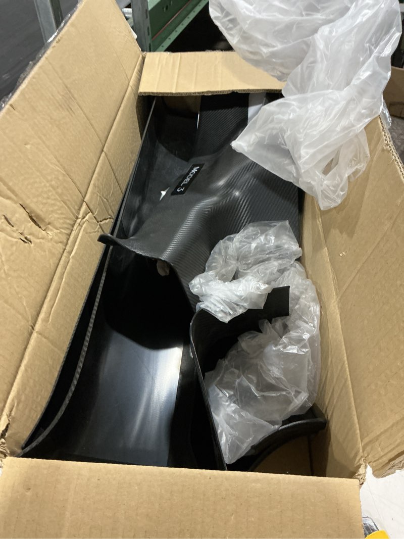 Condition photo showing Good Condition for 8pcs door sill protector for tesla model 3 highland 2023 2024 2025 2026,? carbon fiber anti-scratch, highland kick protection pad interior accessories, friction resistant, easy install 8pcs model 3 2024