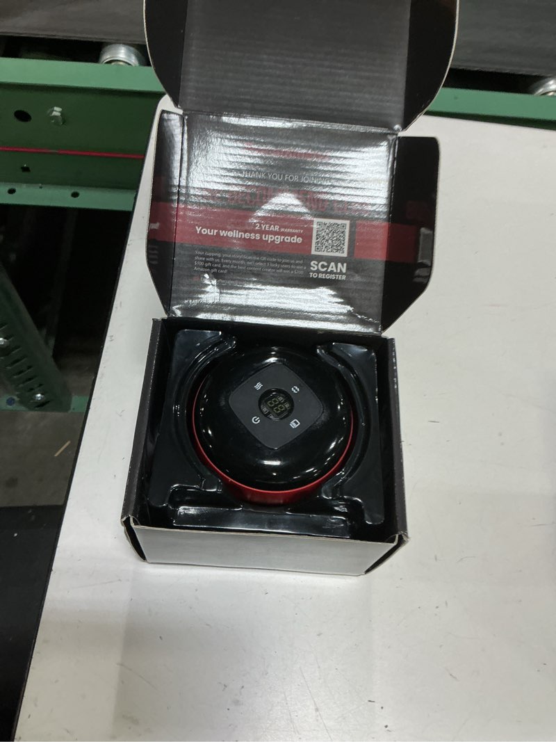 Condition photo showing Good Condition for Becommend 5-in-1 Smart Dynamic Cupping Therapy Set with 20-Level Heat & Suction, Cupping Kit for Massage Therapy, Electric Cupping Device with Red Light for Back Pain, Knots, Soreness Relief (Red)