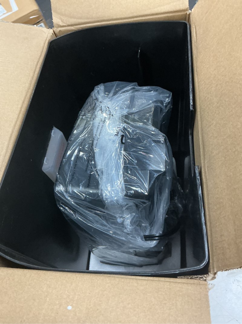 Condition photo showing Good Condition for bonsaii 12-sheet cross cut paper shredder, 5.5 gal home office heavy duty shredder for paper, credit card, mail, staples, with transparent window, high security level p-4 (c275-a) 1 2 sheet
