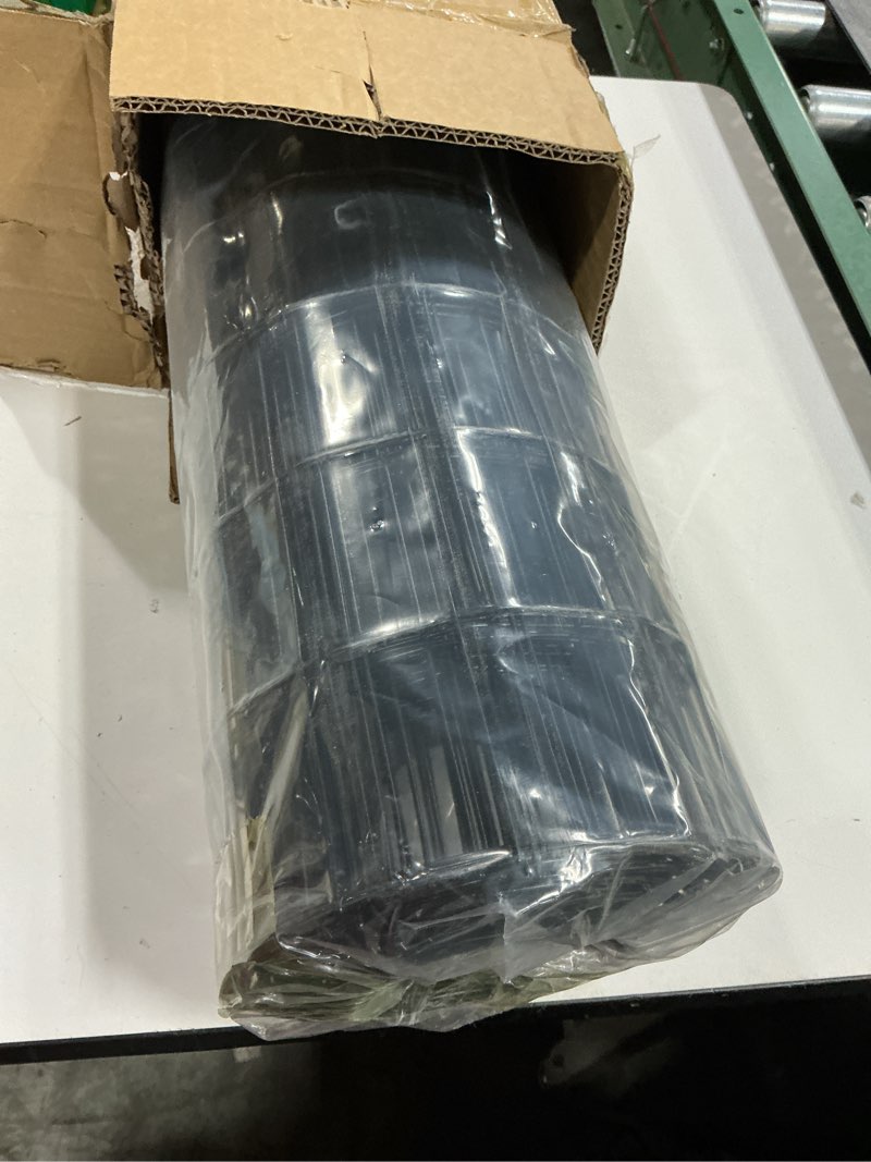 Condition photo showing New/Like New for black pvc coated welded wire fence 24 inch x 50 foot, 2 inch x 3 inch 16ga, garden border fencing roll vinyl coating metal wire mesh for yard vegetable plant protection poultry netting 2''x3'' 16ga 24''x50' black