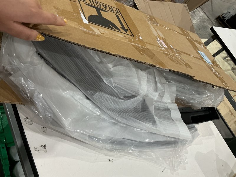 Condition photo showing As Is for 3pcs front bumper lip compatible with toyota camry se xse 2021-2024 v2 style, air dam lower chin spoiler splitter fits for 2021 2022 2023 2024, protection body kit (carbon fiber pattern)
