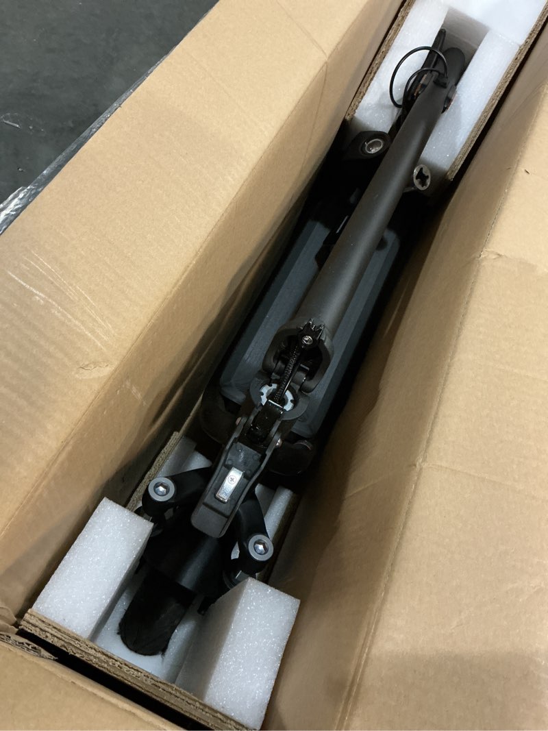 Condition photo showing As Is for niu k100p electric scooter for adult - w/suspension, 600w peak power, 33 max miles, top 17.4 mph, 9.5×2.3'' pneumatic tires, folding portable lightweight e-scooter for daily commute, weekend trip