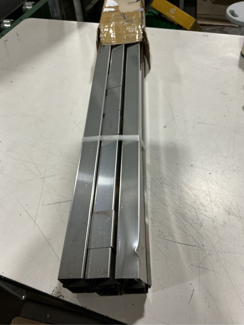 Condition photo showing Good Condition for 6pc stainless steel square tube rectangular pipe 