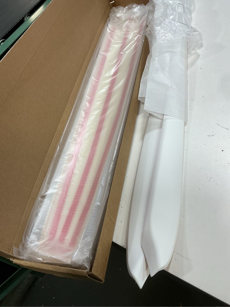 Condition photo showing Good Condition for kktr-car dashboard cover wrap and front door inner armrest panel cover trim compatible with tesla model 3 2021-2023 model y 2020-2025,not for performance (matte white, 4pcs) matte white 4pcs