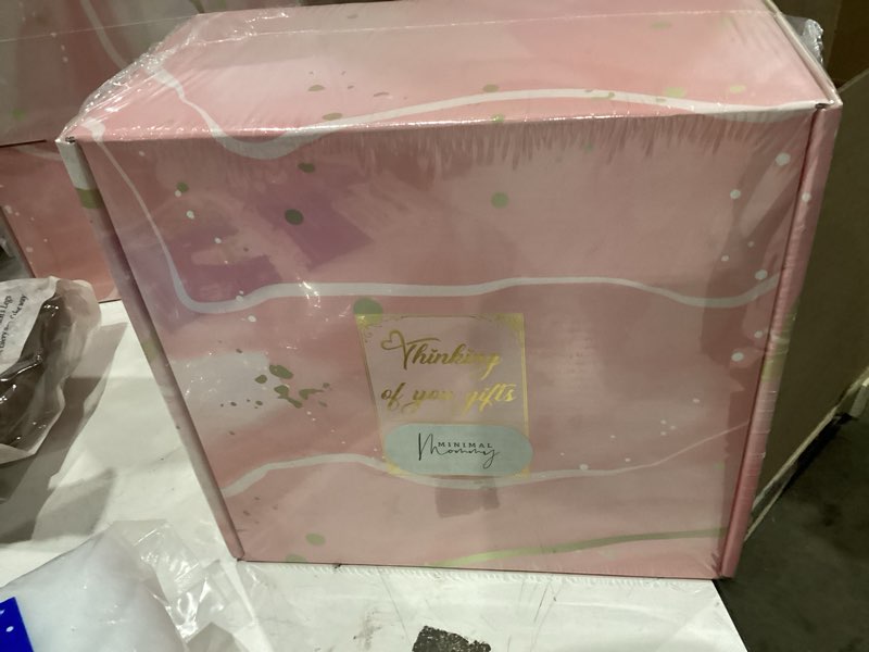 Condition photo showing New/Like New for Minimal Mommy Self-Care Gifts for Women - Get Well Soon Gift Basket, Unique Holiday Gifts Basket, Birthday Gift Set, Relaxing Spa Gifts, Best Gifts for Mom, Sister, Best Friend