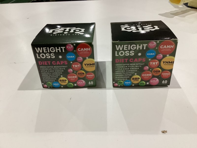 Condition photo showing New/Like New for Weight Loss Diet Capsules, Natural Appetite Suppressant, Day & Night Fat Burner for Women & Men with Apple Cider, Green Coffee Bean Extract, Metabolism Booster Supplement - 60 Pills