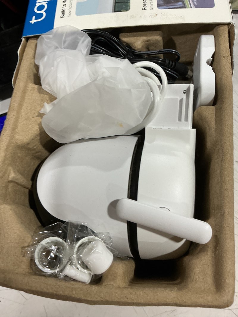 Condition photo showing Good Condition for tp-link tapo 2k qhd outdoor pan/tilt wi-fi security camera, 360° view, motion tracking, color night vision, free person/vehicle/motion detection, cloud & sd card storage, 24/7 recording, tapo c520ws… wired 2k+ pan/tilt