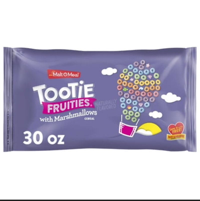 ((BB: JUN/18/25))TOOTIE FRUITIES CEREAL WITH MARSHMALLOWS, TOOTIE FRUITIES