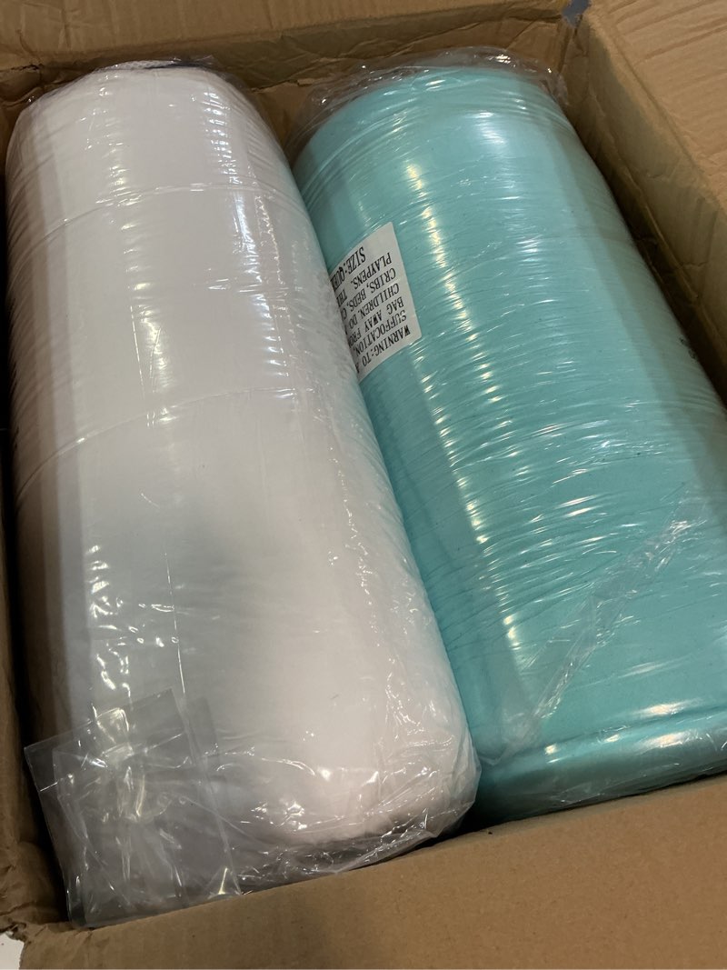 Condition photo showing New/Like New for dual layer 4 inch memory foam mattress topper queen size, 2" cooling gel memory foam & 2" pillow top bed topper, certipur-us mattress cover for pressure relief, 21" deep pocket, white