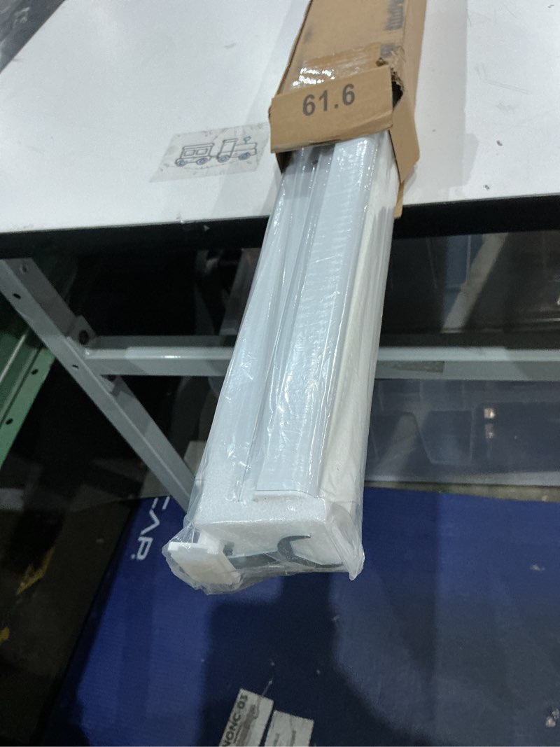 Condition photo showing Good Condition for lazblinds no-drill cordless zebra blinds - dual layer light filtering & room darkening, free-stop lift, easy install, day & night privacy with valance for window 24.5" w x 72" h, white 24.5"w x 72"h white