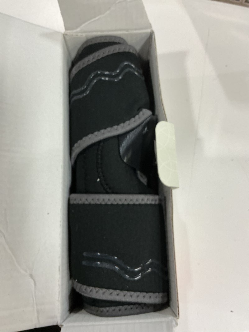 Condition photo showing Good Condition for dr. brace elite knee brace with side stabilizers & patella gel pads for maximum knee pain support and fast recovery for men and women-please check how to size video (mercury, large) large mercury