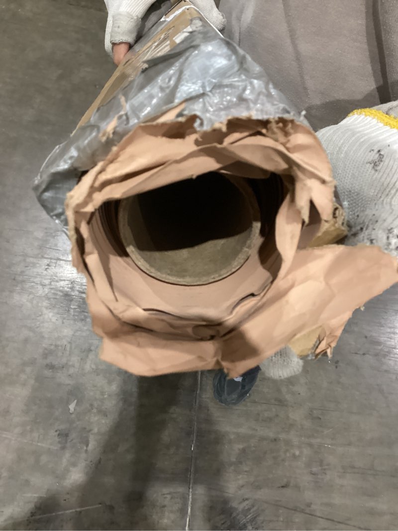Condition photo showing As Is for kate seamless paper backdrop beige photography paper backdrop roll (86''x32.8' beige) 86'' x 32.8' beige