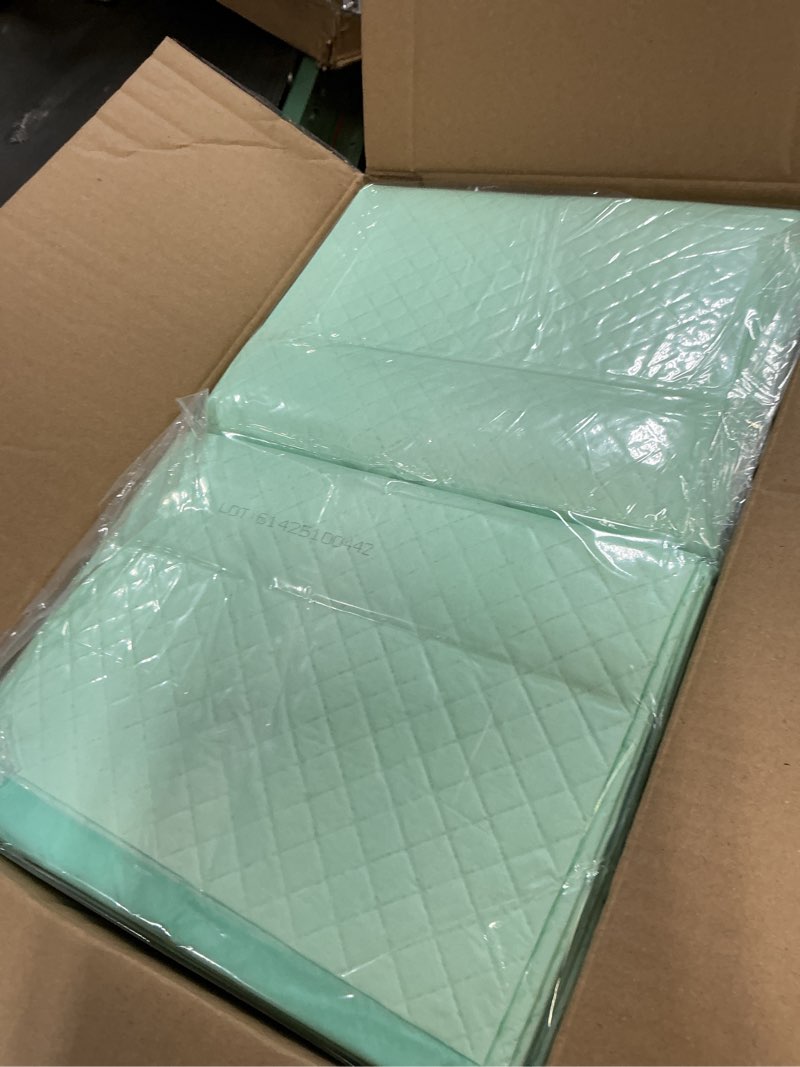 Condition photo showing New/Like New for Medline Super Absorbent Underpad, 36" x 36", 50 Count, Extra Large Disposable Incontinence Pads, Protective Bed Pads, Chucks, For Kids, Adults, Elderly, Furniture & Surface Protection Pee Pad 36 inches x 36 inches (50 Count)