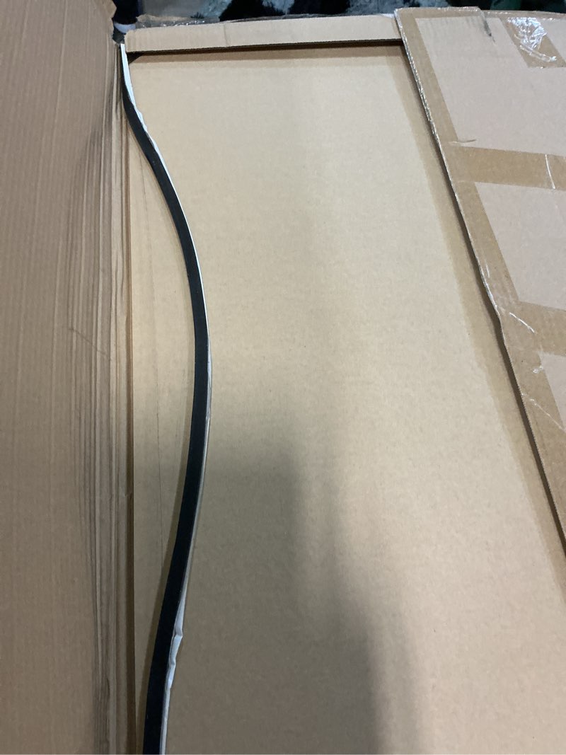 Condition photo showing As Is for vevor plexiglass acrylic sheets, 2-pack plastic sheet, 24 x 48 inch 1/8 inch thick clear plastic cast transparent glass for crafting projects, replacement picture frame glass, diy display, easy to cut