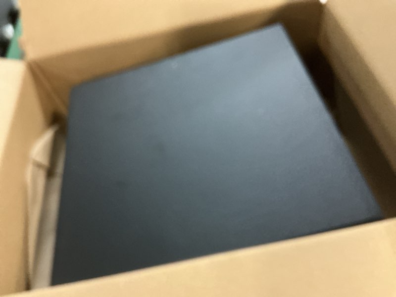 Condition photo showing New/Like New for 12x12 scrapbook storage box for scrapbooks, papers and supplies, odor free, solid black, 1 pcs 1 pack 1pack