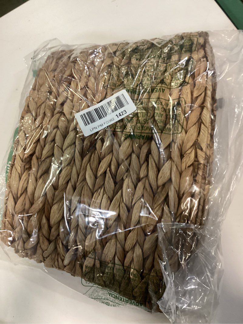 Condition photo showing Good Condition for CENBOSS Rattan Christmas Tree Collar, Wicker Tree Skirt & Stand Base Cover (Brown Wash, 24 inch) Brown Wash 24 inch