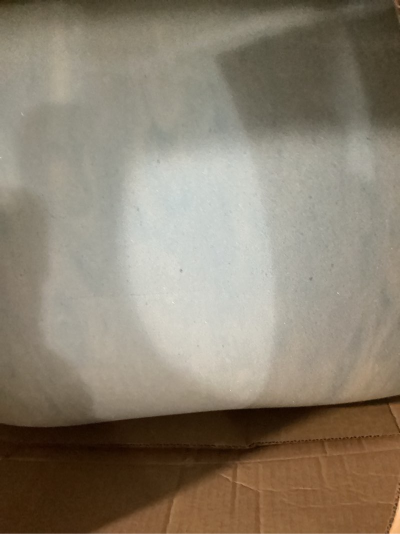 Condition photo showing Good Condition for Sure2Sleep Gel Swirl Memory Foam Mattress Topper - 3 Inch, Pressure Relieving, Cooling Comfort - Made in The USA & CertiPUR-US Certified - Softens Firm Beds and Extends Mattress Life - Queen Size Queen 3 INCH