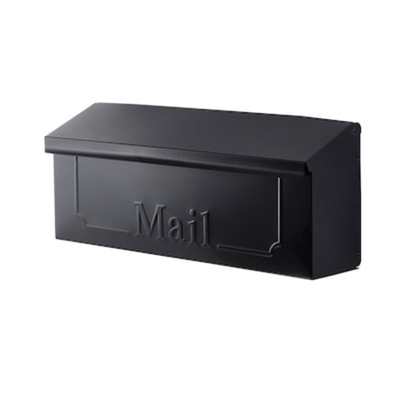 reliabilt mailbox metal standard mailbox black