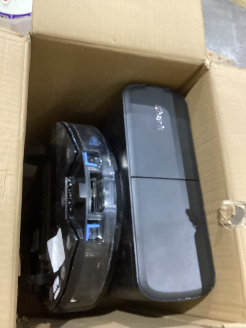 Condition photo showing As Is for Shark AV2501AE AI Robot Vacuum with XL HEPA Self-Empty Base, Bagless, 60-Day Capacity, LIDAR Navigation, Perfect for Pet Hair, Compatible with Alexa, Wi-Fi Connected, Carpet & Hard Floor, Black AI Dry Auto Empty upto 60 Days